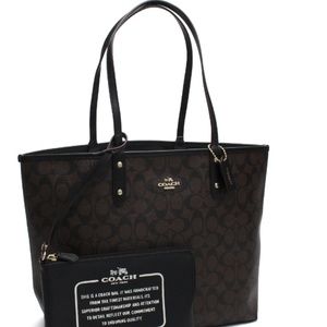 Coach Reversible Tote